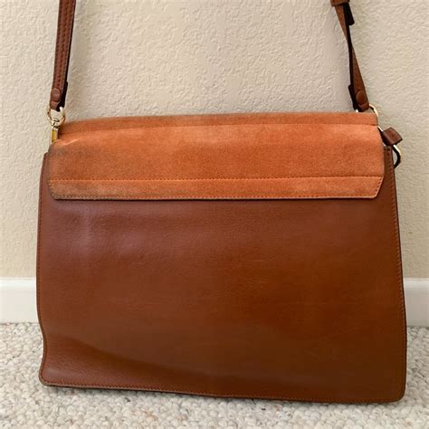 Small Faye Leather & Suede Shoulder Bag 